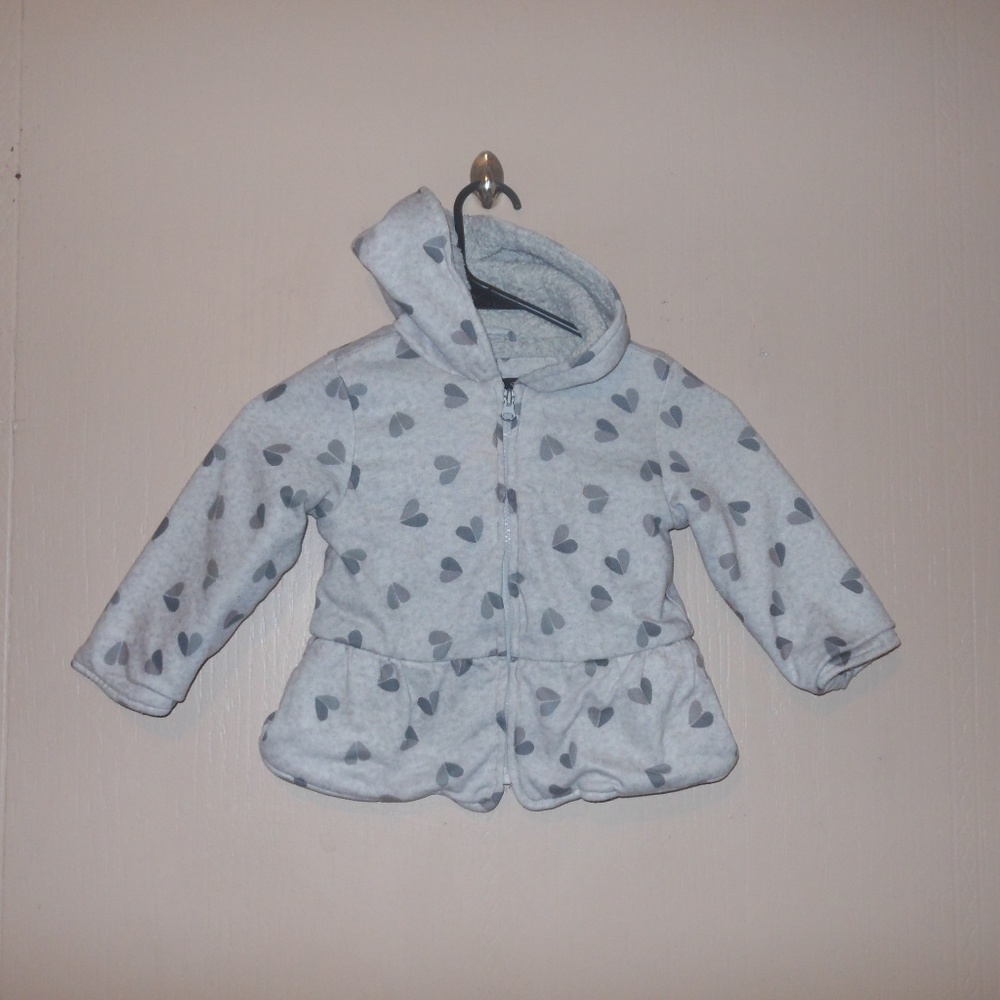 ME JANE BABY GIRLS HOODIE  SZ 4T GRAY